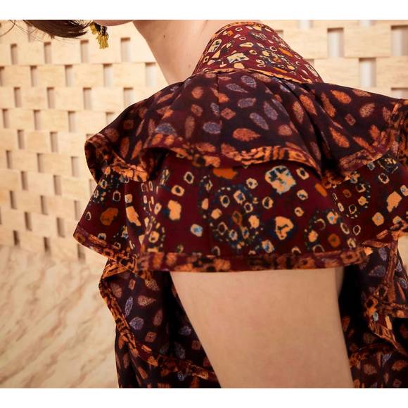 NEW ULLA JOHNSON citra top in agate - Picture 2 of 3